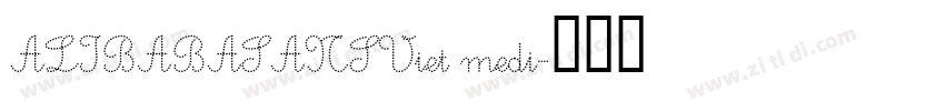 ALIBABASANSViet medi字体转换